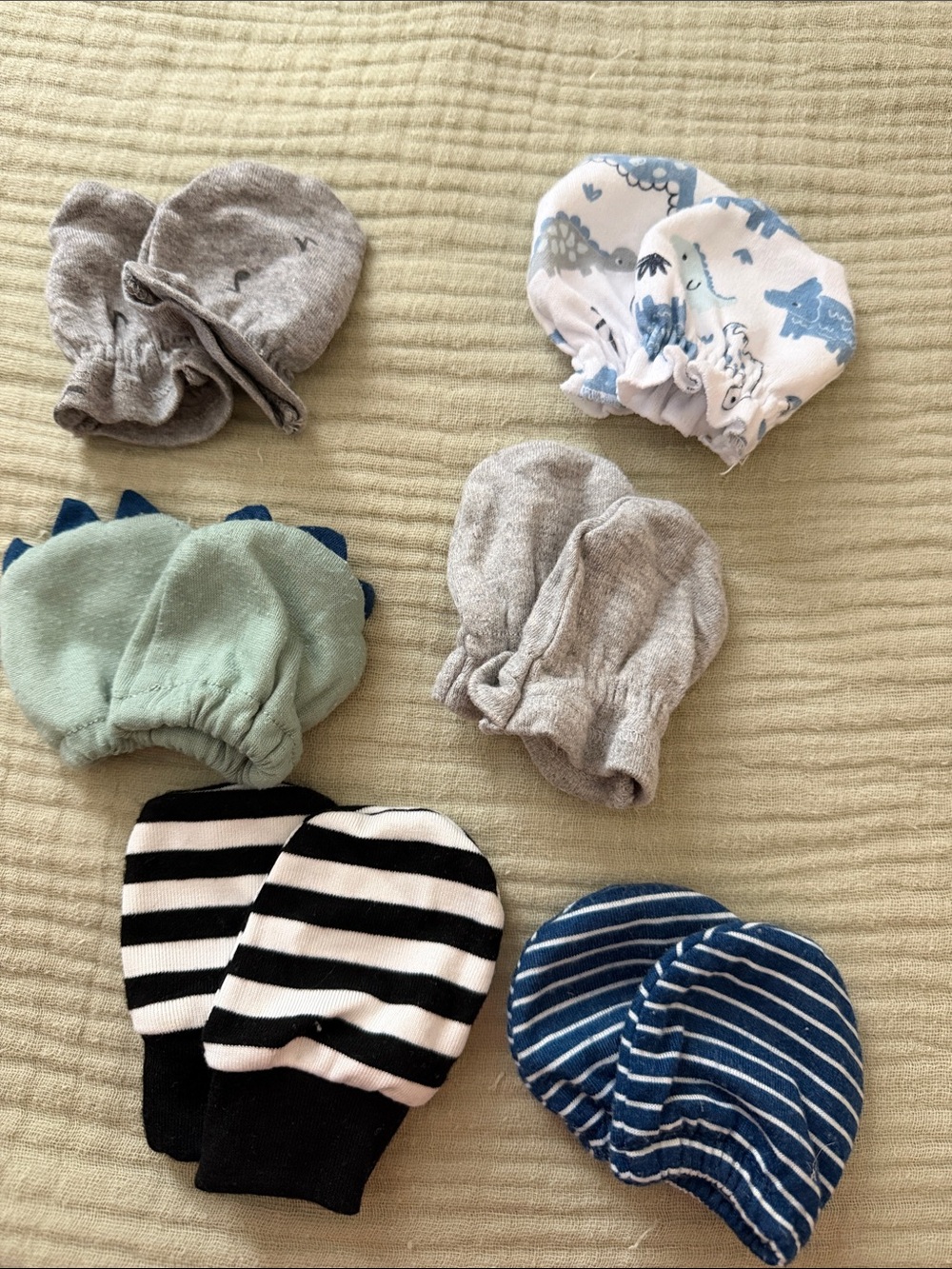 Baby Mittens Set - Multi-Color Kids Accessories